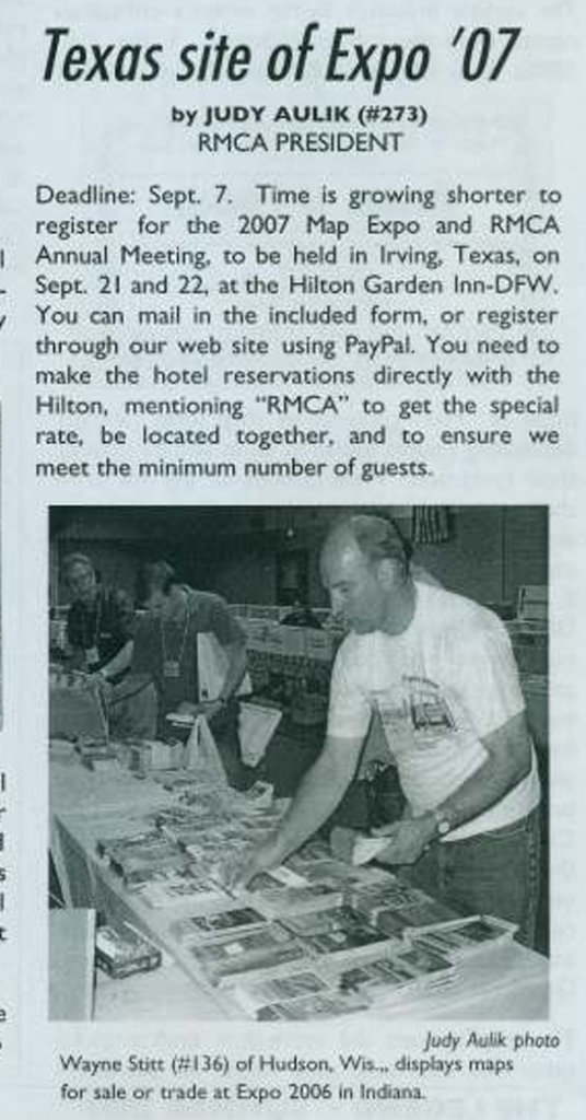 2007 RMCA MAP EXPO